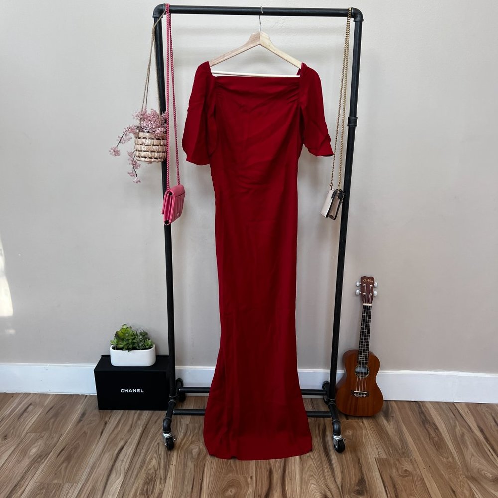 Reformation Lassie Dress in Sangre - Picture 6 of 9